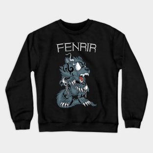 Fury of the Wolf: Fenrir the Destroyer Crewneck Sweatshirt